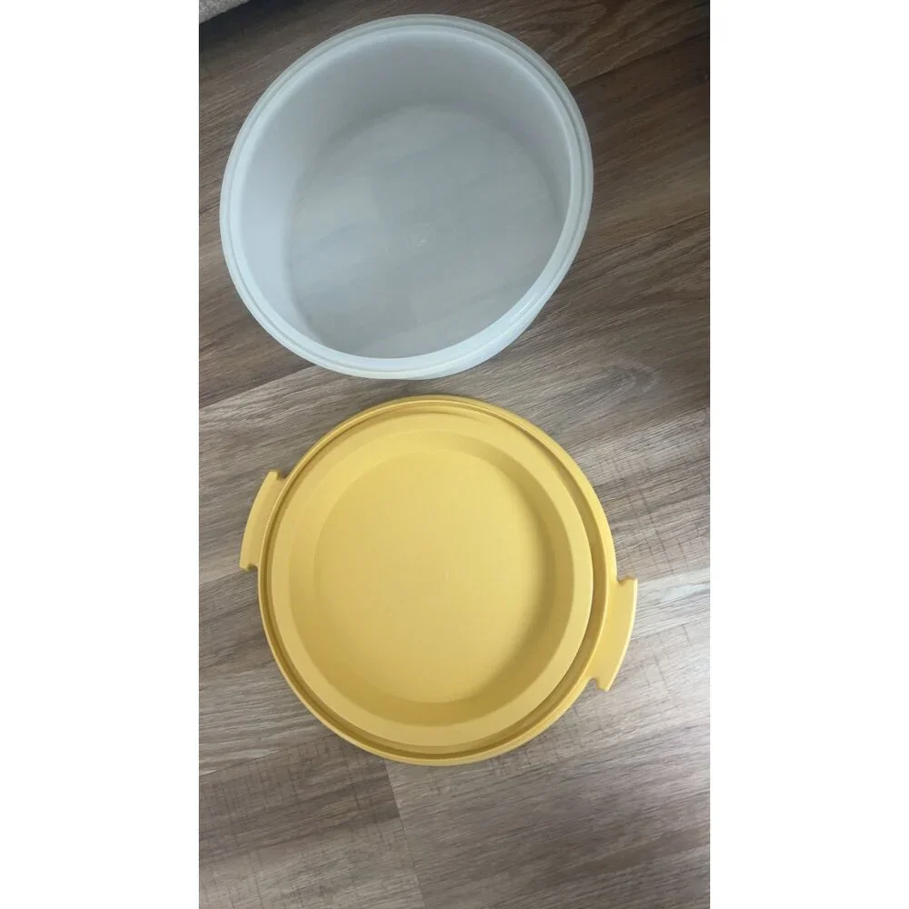 Tupperware vintage cake